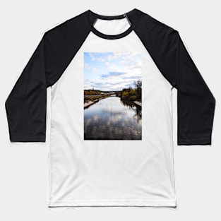 River and Highway Baseball T-Shirt